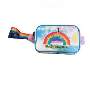 Disney Parks Rainbow Crossbody Bag Fanny Pack